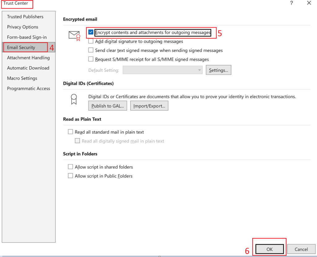 How to Encrypt an Email in Outlook - PSM Partners