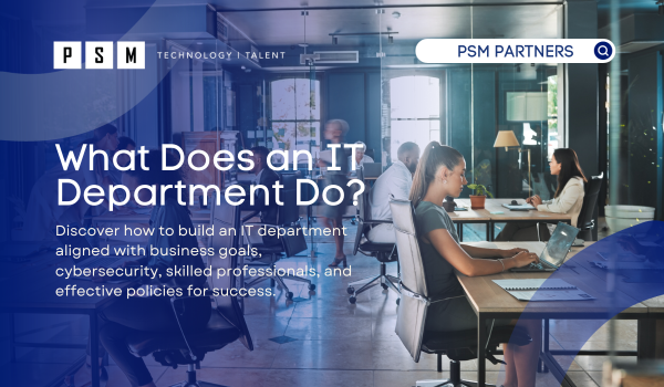 What Does an IT Department Do