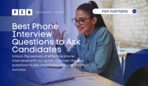 Unlock the secrets of effective phone interviews with our guide. Discover the best questions to ask candidates and prepare for success.