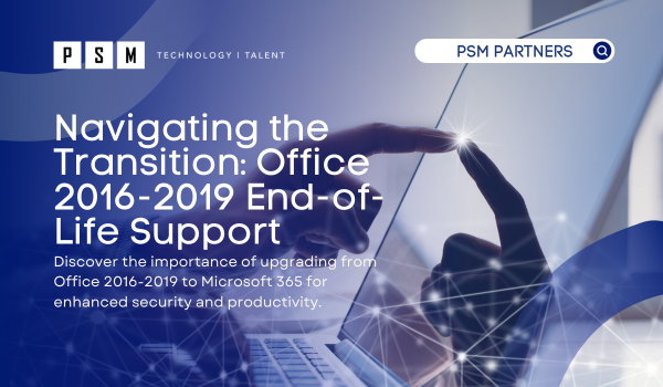 Discover the importance of upgrading from Office 2016-2019 to Microsoft 365 for enhanced security and productivity.