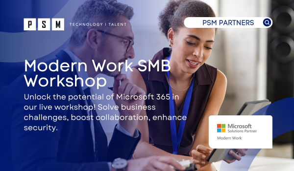 Unlock the potential of Microsoft 365 in our live workshop! Solve business challenges, boost collaboration, enhance security.