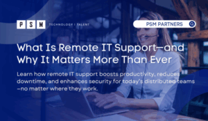 What Is Remote IT Support—and Why It Matters More Than Ever