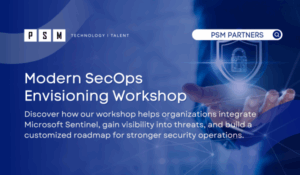 Modern SecOps Envisioning Workshop
